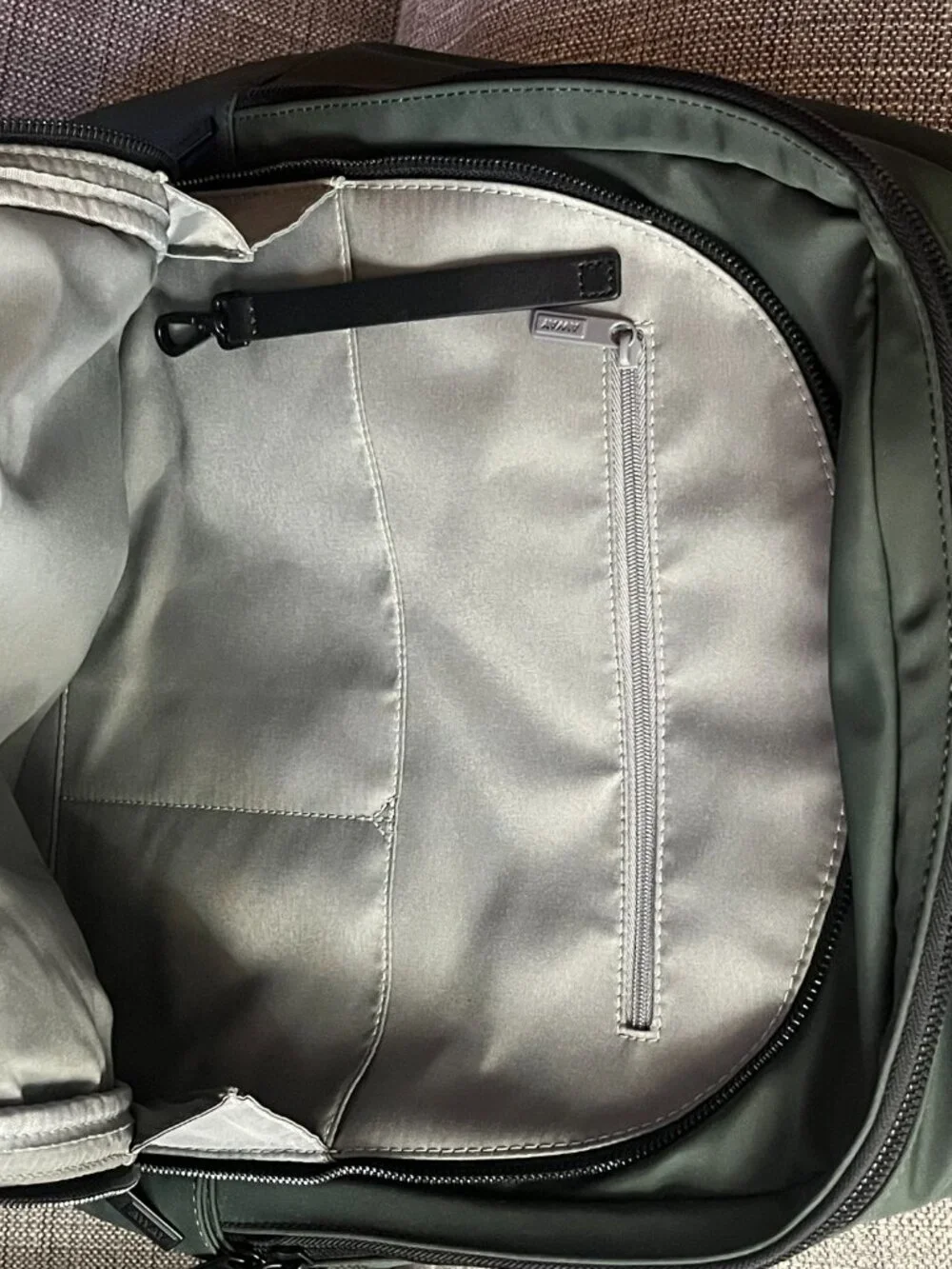 Away Everywhere Zip Backpack 20L – Forest Green – Travel/Laptop - NWOT